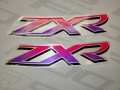 Kawasaki ZXR 750 1993 green white blue fooqs motorcycle decals aufkleber oem autocollants adesivi naklejki nalepky adhesivos nálepky oem original iconic restoration tank youngtimer old label sticker decal fairing front 20