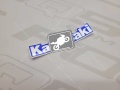 Kawasaki ZXR 750 1992 blue fooqs motorcycle decals aufkleber oem autocollants adesivi naklejki nalepky adhesivos nálepky oem original zxr750 ninja fairings tank fuel label iconic restoration decal candy 9