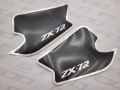 Kawasaki ZXR 750 R zx-7r zx7r zx7 1990 1991 1992 green usa  blue fooqs naklejki motor stickers oem autocollants adesivi naklejki shop decal decals label fairing fairings tank fuel front left right restouration iconic youngtimer oldschool ninja 23