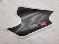 Kawasaki ZXR 750 1993 green white blue fooqs motorcycle decals aufkleber oem autocollants adesivi naklejki nalepky adhesivos nálepky oem original iconic restoration tank youngtimer old label sticker decal fairing front zx7r zx7 r ninja 25