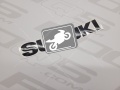 Suzuki GSX R 1100 1992 3WC Black Silver fooqs naklejki stickers decals aufkleber adesivi adesivo autocollants shop tarra etiketler decal sticker label  naljepnice lipdukai fairing fairings nálepky samolepky  pegatinas lipéad tank fuel iconic 19