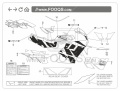 Suzuki GSX R 1100 1992 3WC Black Silver fooqs naklejki stickers decals aufkleber adesivi adesivo autocollants shop tarra etiketler decal sticker label  naljepnice lipdukai fairing fairings nálepky samolepky  pegatinas lipéad tank fuel iconic  2
