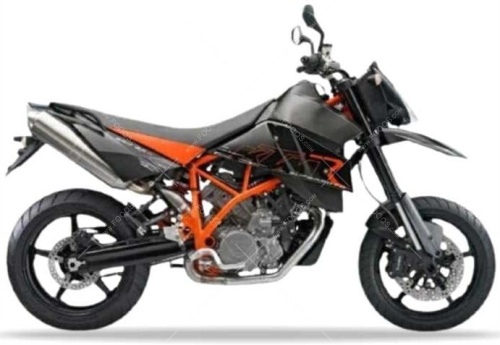 KTM 950 SMR 2007 black fooqs naklejki stickers decals aufkleber oem parts autocollants