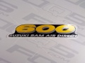Suzuki GSX R 600 1997 gray 17U red 28V fooqs naklejki stickers decals aufkleber oem stiùbhartan motorkerékpár matricák autocolantes