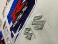 Suzuki GSXR 1000 2011 blue white fooqs motorsticker naklejki