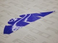 Kawasaki ZXR 400 1994 green white blue fooqs motorcycle decals aufkleber oem autocollants adesivi naklejki decal sticker label oem fairing fairings tank restoration renew paint color zxr400 naljepnice za motocikl motocikla uzlīmes motorfiets ninja 9