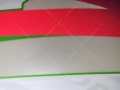 Kawasaki zxr 400 1995 1996 1997 1998 1999 green 7f fooqs naklejki motodecals motocikla uzlīmes decal sticker label oem fairing fairings tank restoration renew paint color zxr400 ninja aufkleber stickers decals oem original  16