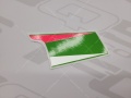 Kawasaki zxr 400 1995 1996 1997 1998 1999 green 7f fooqs naklejki motodecals motocikla uzlīmes decal sticker label oem fairing fairings tank restoration renew paint color zxr400 ninja aufkleber stickers decals oem original  29