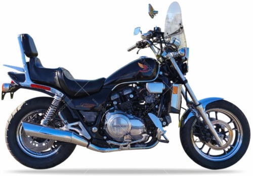 Honda VF 1100 Custom Magna black NH1 fooqs naklejki stickers decals aufkleber oem naljepnice za motocikl mootorrata kleebised