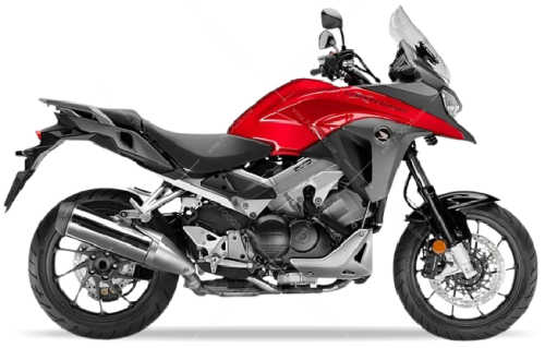 Honda vfr 800 x crossrunner 2015 2018 candy arcadian red R305 fooqs sticker