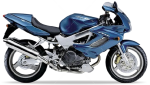 Honda VTR 1000 F FireStorm 1997 - 2000 blu jevez metallizzato B154 adesivi