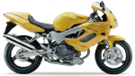 Honda VTR 1000 F FireStorm 1997 - 2000 giallo shinning perlato Y124 adesivi