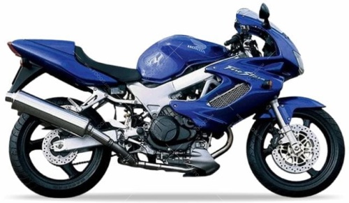 Honda vtr 1000 f firestorm 2001 2006 candy tahitian blue PB215 fooqs stickers motorcycle decals aufkleber naklejki oem parts adesivi motorcycle
