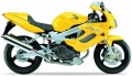 Honda vtr 1000 f firestorm 2001 2006 pearl flash yellow Y163 fooqs stickers motorcycle decals aufkleber naklejki oem parts adesivi motorcycle