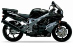 Honda CBR 900 RR 1992 nero grafite NH1F adesivi
