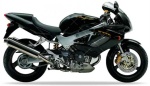 Honda VTR 1000 F Firestorm 1997-1999 nero adesivi