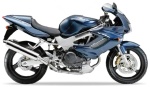 Honda VTR 1000 F FireStorm 1997 - 2000 blu atessa B162 adesivi
