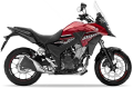 Honda cb 500 x 2016 2017 candy rosy red R340 fooqs stickers motorcycle decals aufkleber naklejki oem parts