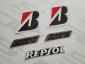 honda cbr1000rr cbr 1000 rr 1000rr cbr1000 sc59 sc 59 fireblade repsol 2011 Orange YR250 fooqs naklejki stickers decals aufkleber adesivi adesivo autocollants decal sticker nalepky oem original usa fairing fairings label emblem tank fuel 14