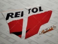 honda cbr1000rr cbr 1000 rr 1000rr cbr1000 sc59 sc 59 fireblade repsol 2011 Orange YR250 fooqs naklejki stickers decals aufkleber adesivi adesivo autocollants decal sticker nalepky oem original usa fairing fairings label emblem tank fuel 18