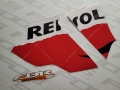 honda cbr1000rr cbr 1000 rr 1000rr cbr1000 sc59 sc 59 fireblade repsol 2011 Orange YR250 fooqs naklejki stickers decals aufkleber adesivi adesivo autocollants decal sticker nalepky oem original usa fairing fairings label emblem tank fuel 22