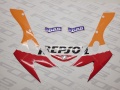 honda cbr1000rr cbr 1000 rr 1000rr sc57b sc 57 b sc57  racing repsol fireblade orange YR250 blue PB123 fooqs naklejki stickers decals aufkleber oem autocollants original adesivi decal sticker emblem tank fairing fairings cover abs restoration paint 23