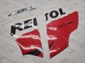 Honda cbr1000rr cbr 1000 rr 1000rr sc59 sc 59 2008 2009 Repsol USA Orange YR250 Blue Pearl PB123 fooqs oem naklejki stickers decals aufkleber autocollants adesivi adesivo decal sticker emblem label tank fairing fairings cover parts part shop price 42