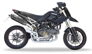 Ducati 1100 S Hypermotard 2009 nero adesivi