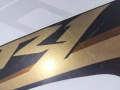 Yamaha Yzf R1 2008 dark grey gold fooqs naklejki motor stickers parts aufkleber adhesivos oem original fairing