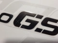 BMW F 800 GS 2007 silver matt WN25 fooqs naklejki stickers decals aufkleber adesivi pegatinas autocollants fairings restoration replacement