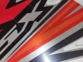 Suzuki GSXR 1000 2007 silver YMD red YHH fooqs naklejki stickers decals aufkleber adesivi pegatinas autocollants fairings