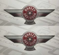 Harley Davidson Fat Boy 2006 silver blue fooqs naklejki stickers decals aufkleber adesivi pegatinas autocollants fairings oem set replica
