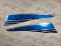 BMW K 1600 GT 2016 blue fooqs naklejki stickers decals aufkleber adesivi pegatinas autocollants fairings OEM