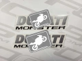 Ducati Monster 696 2008 2010 red fooqs naklejki stickers decals aufkleber adesivi pegatinas autocollants fairings vinyl kit