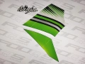 Kawasaki Ninja 650 2017 black fooqs naklejki stickers decals aufkleber adesivi pegatinas autocollants fairings oem set
