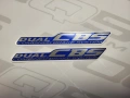 Honda CBR 1100 XX 1999 2001 blue fooqs naklejki stickers decals aufkleber adesivi pegatinas autocollants fairings restoration