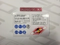 Honda XL 650 V Transalp 2005 2007 black NH1 fooqs naklejki stickers decals aufkleber adesivi pegatinas autocollants fairings nálepky