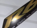 Yamaha YZF R6 2009 2010 black RJ15 fooqs naklejki stickers decals pegatinas autocollants fairings tank