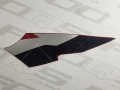 Honda CBR 1000 F 1997 R101E side fairing sticker set.
