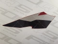 Honda CBR 1000 F 1997 R101E fairing graphics restoration project.