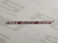 Honda CBR 1000 F 1997 R101E motorcycle sticker restoration set.