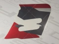 Honda CBR 1000 F 1997 R101E replacement fairing graphics kit.