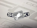 Suzuki GSXR 600 2005 blue YBA WH fooqs set naklejki stickers decals adesivi aufkleber autocollants parts 摩托車貼紙