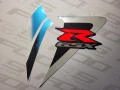 Suzuki GSXR 750 2006 blue YKY white YBD fooqs naklejki stickers decals aufkleber right fairing