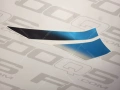 Suzuki GSXR 750 2006 blue YKY white YBD fooqs naklejki stickers decals set adesivi