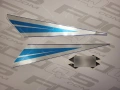 Suzuki GSXR 750 2006 blue YKY white YBD fooqs naklejki stickers decals aufkleber adesivi tank
