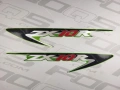 Kawasaki ZX 10R 2007 green 777 fooqs set naklejki stickers decals adesivi aufkleber autocollants mátrix oem parts reproduction
