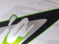 Kawasaki ZX 10R 2007 green 777 fooqs set naklejki stickers decals adesivi aufkleber autocollants mátrix oem replacement graphics bodywork