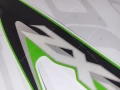 Kawasaki ZX 10R 2007 green 777 fooqs set naklejki stickers decals adesivi aufkleber autocollants mátrix oem tank parts