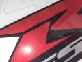 Suzuki GSXR 600 2006 black 019 fooqs set naklejki stickers decals adesivi aufkleber autocollants mátrix oem tank original